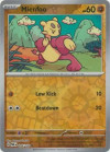 Pokémon Trading Card Game Paradox Rift Mienfoo (Rev. Holo)