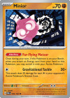 Pokémon Trading Card Game Paradox Rift Minior
