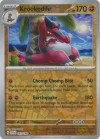 Pokémon Trading Card Game Scarlet & Violet Krookodile (Rev. Holo)