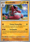 Pokémon Trading Card Game Scarlet & Violet Krookodile