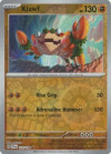 Pokémon Trading Card Game Scarlet & Violet Klawf (Rev. Holo)