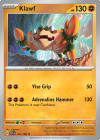 Pokémon Trading Card Game Scarlet & Violet Klawf