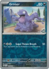 Pokémon Trading Card Game Scarlet & Violet Grimer (Rev. Holo)