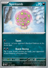 Pokémon Trading Card Game Scarlet & Violet Spiritomb