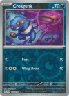 Pokémon Trading Card Game Scarlet & Violet Croagunk (Rev. Holo)