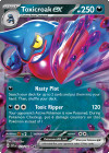 Pokémon Trading Card Game Scarlet & Violet Toxicroak ex
