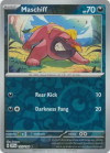 Pokémon Trading Card Game Scarlet & Violet Maschiff (Rev. Holo)