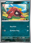 Pokémon Trading Card Game Scarlet & Violet Maschiff