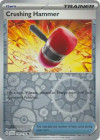Pokémon Trading Card Game Scarlet & Violet Crushing Hammer (Rev. Holo)