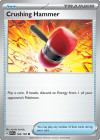 Pokémon Trading Card Game Scarlet & Violet Crushing Hammer