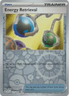 Pokémon Trading Card Game Scarlet & Violet Energy Retrieval (Rev. Holo)
