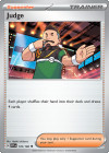 Pokémon Trading Card Game Scarlet & Violet Judge