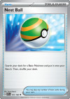 Pokémon Trading Card Game Scarlet & Violet Nest Ball