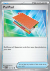 Pokémon Trading Card Game Scarlet & Violet Pal Pad