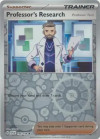 Pokémon Trading Card Game Scarlet & Violet Professor's Research (Professor Turo) (Rev. Holo)
