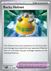 Pokémon Trading Card Game Scarlet & Violet Rocky Helmet