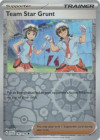Pokémon Trading Card Game Scarlet & Violet Team Star Grunt (Rev. Holo)