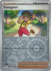 Pokémon Trading Card Game Scarlet & Violet Youngster (Rev. Holo)