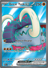 Pokémon Trading Card Game Scarlet & Violet Great Tusk ex