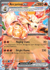 Pokémon Trading Card Game Scarlet & Violet Arcanine ex