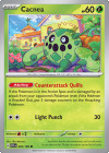 Pokémon Trading Card Game Scarlet & Violet Cacnea
