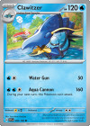 Pokémon Trading Card Game Scarlet & Violet Clawitzer
