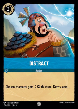 Disney Lorcana Trading Card Game Into the Inklands DISTRACT