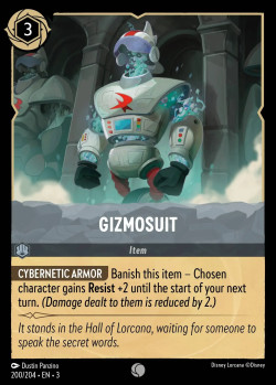 Disney Lorcana Trading Card Game Into the Inklands GIZMOSUIT
