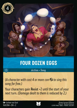Disney Lorcana Trading Card Game Rise of the Floodborn FOUR DOZEN EGGS