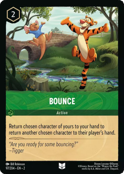 Disney Lorcana Trading Card Game Rise of the Floodborn BOUNCE