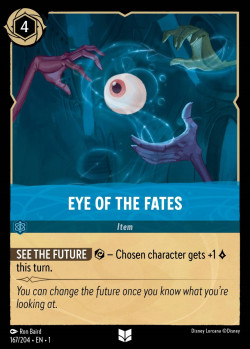 Disney Lorcana Trading Card Game The First Chapter EYE OF THE FATES
