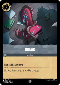Disney Lorcana Trading Card Game The First Chapter BREAK