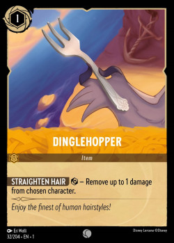 Disney Lorcana Trading Card Game The First Chapter DINGLEHOPPER