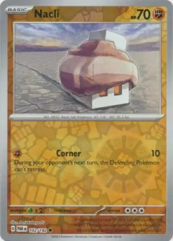 Pokémon Trading Card Game Paradox Rift Nacli (Rev. Holo)