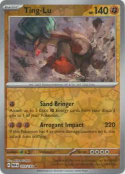 Pokémon Trading Card Game Paradox Rift Ting-Lu (Rev. Holo)