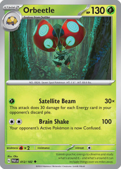 Pokémon Trading Card Game Paradox Rift Orbeetle