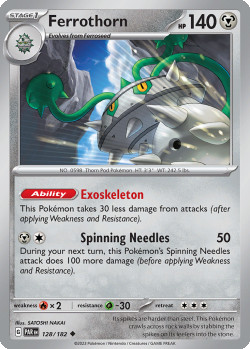 Pokémon Trading Card Game Paradox Rift Ferrothorn