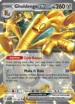 Pokémon Trading Card Game Paradox Rift Gholdengo ex