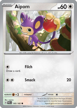Pokémon Trading Card Game Paradox Rift Aipom