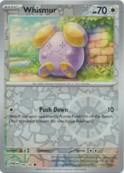Pokémon Trading Card Game Paradox Rift Whismur (Rev. Holo)