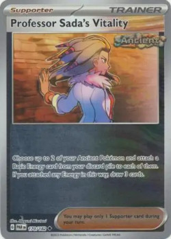 Pokémon Trading Card Game Paradox Rift Professor Sada's Vitality (Rev. Holo)