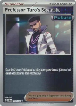 Pokémon Trading Card Game Paradox Rift Professor Turo's Scenario (Rev. Holo)