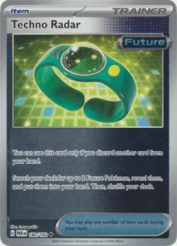 Pokémon Trading Card Game Paradox Rift Techno Radar (Rev. Holo)