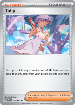 Pokémon Trading Card Game Paradox Rift Tulip