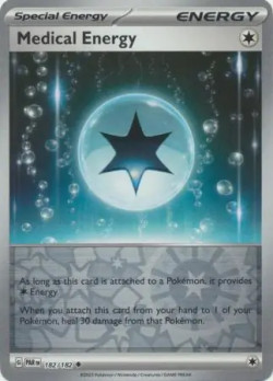 Pokémon Trading Card Game Paradox Rift Medical Energy (Rev. Holo)