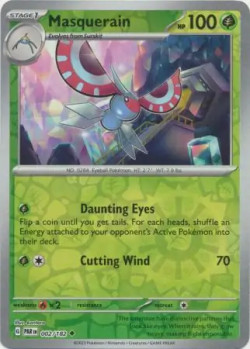 Pokémon Trading Card Game Paradox Rift Masquerain (Rev. Holo)