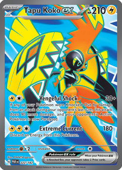 Pokémon Trading Card Game Paradox Rift Tapu Koko ex