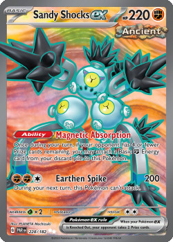 Pokémon Trading Card Game Paradox Rift Sandy Shocks ex