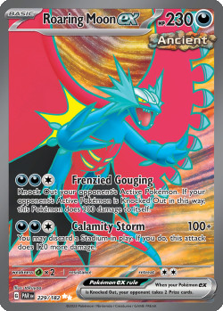 Pokémon Trading Card Game Paradox Rift Roaring Moon ex