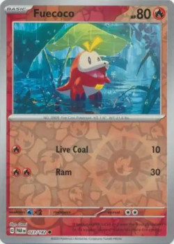 Pokémon Trading Card Game Paradox Rift Fuecoco (Rev. Holo)